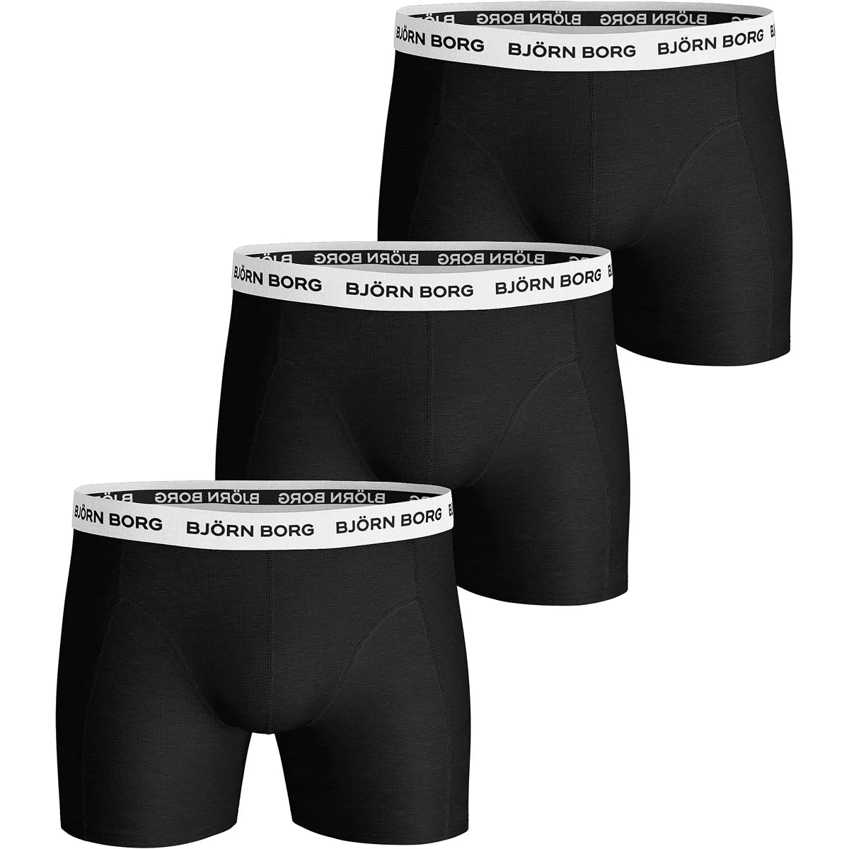 Set van 3 Bjorn Borg Sports boxers van stretch katoen