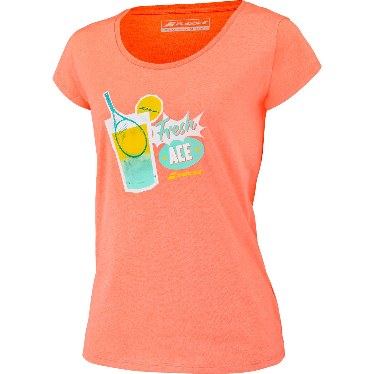 T-Shirt Babolat Dames Exercise Message