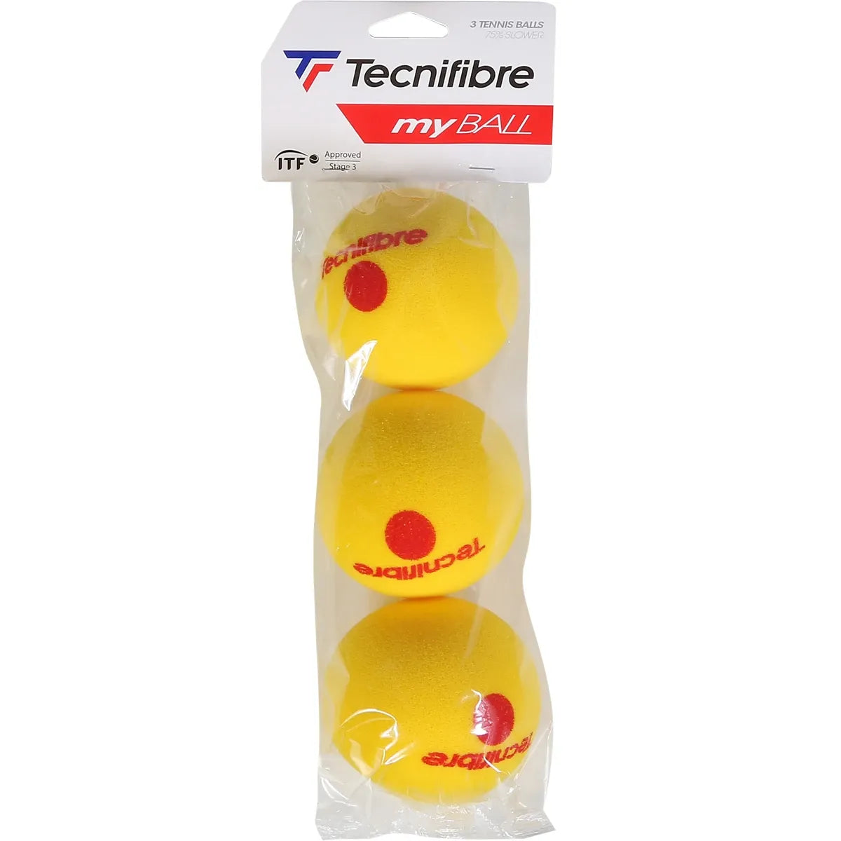 Tecnifibre Set van 3 My Ball schuimballen