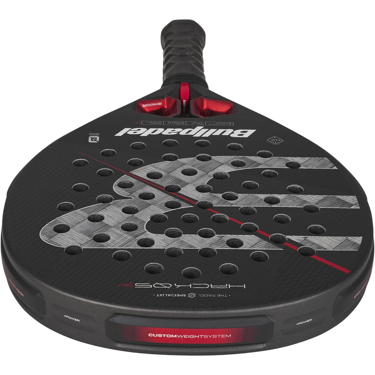 Padelracket Bullpadel Hack 05 Hybrid 27