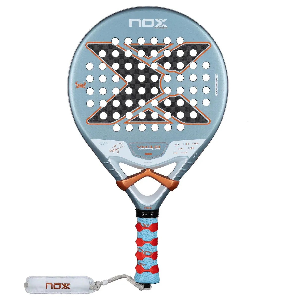 Padelracket Test Nox VK10 Ventus Control 12K