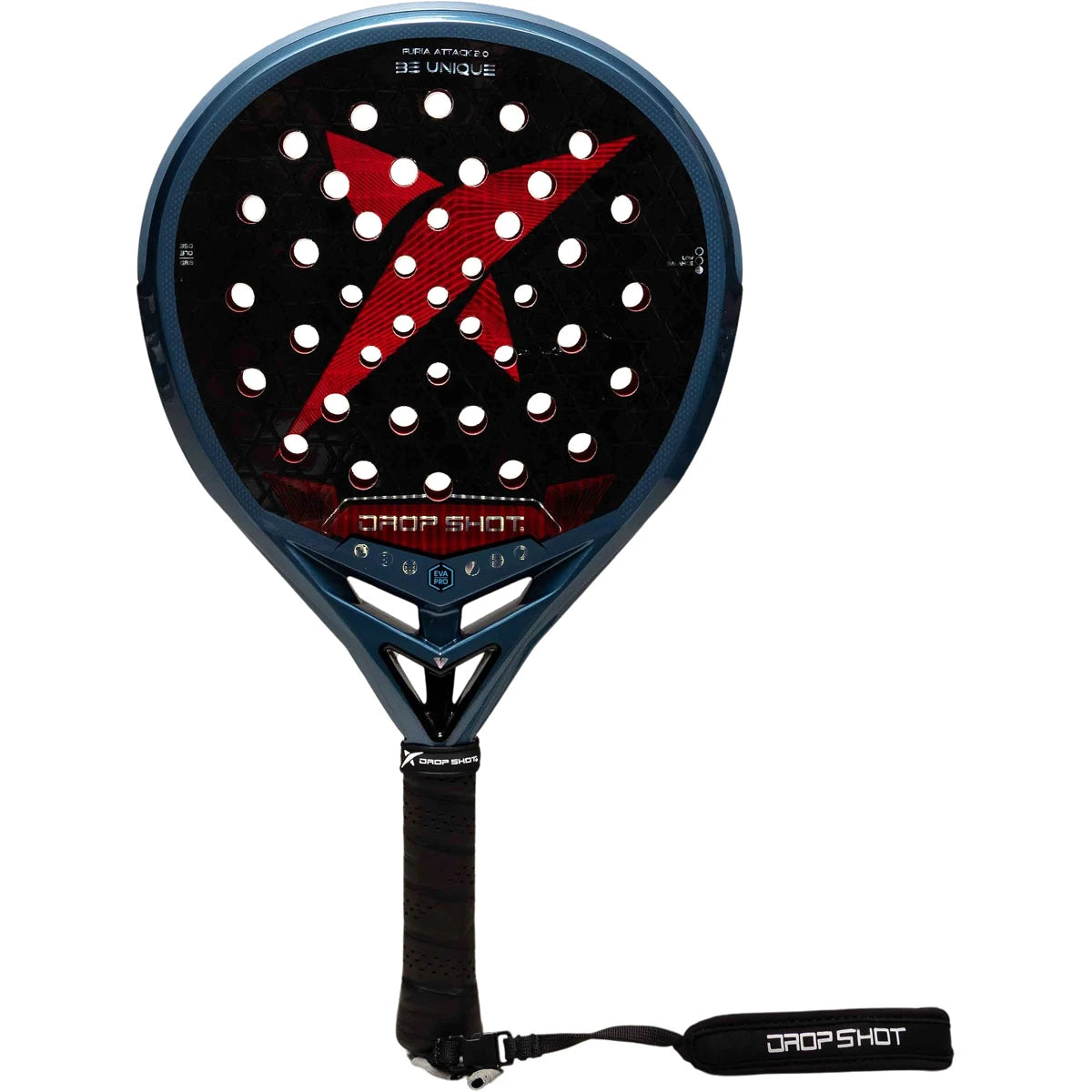 Padelracket Test Drop Shot Furia Attack 2.0