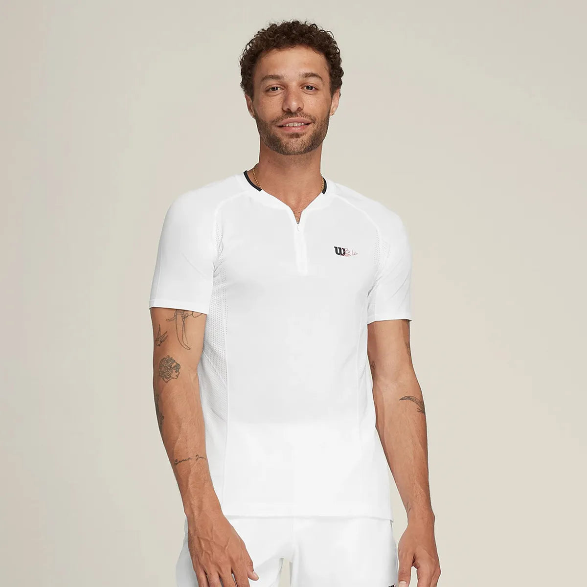 T-shirt Wilson Bela Series Naadloze Zip Henley