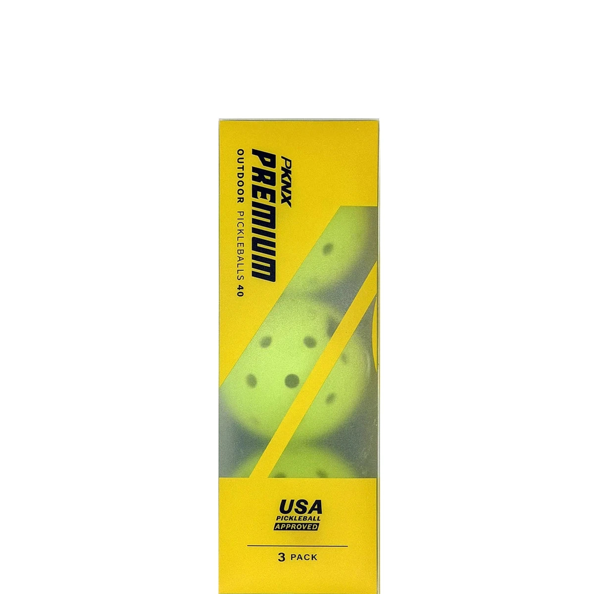 Set van 3 Pickleballballen Pro Kennex Outdoor Premium (40 Gaten)