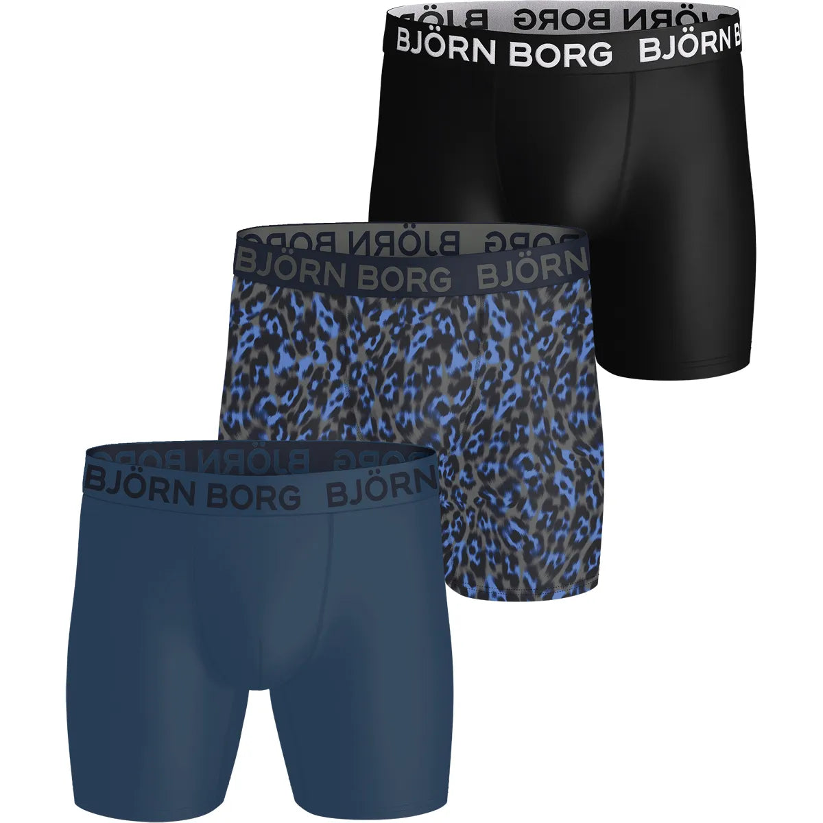 Pack van 3 Bjorn Borg Sports Microvezel Boxers