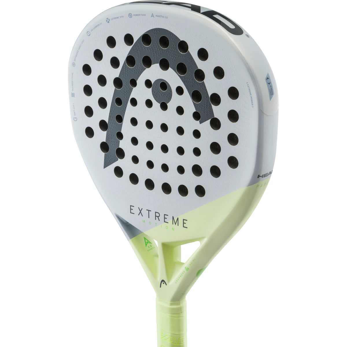 Padelracket Test Head Extreme Motion 2026