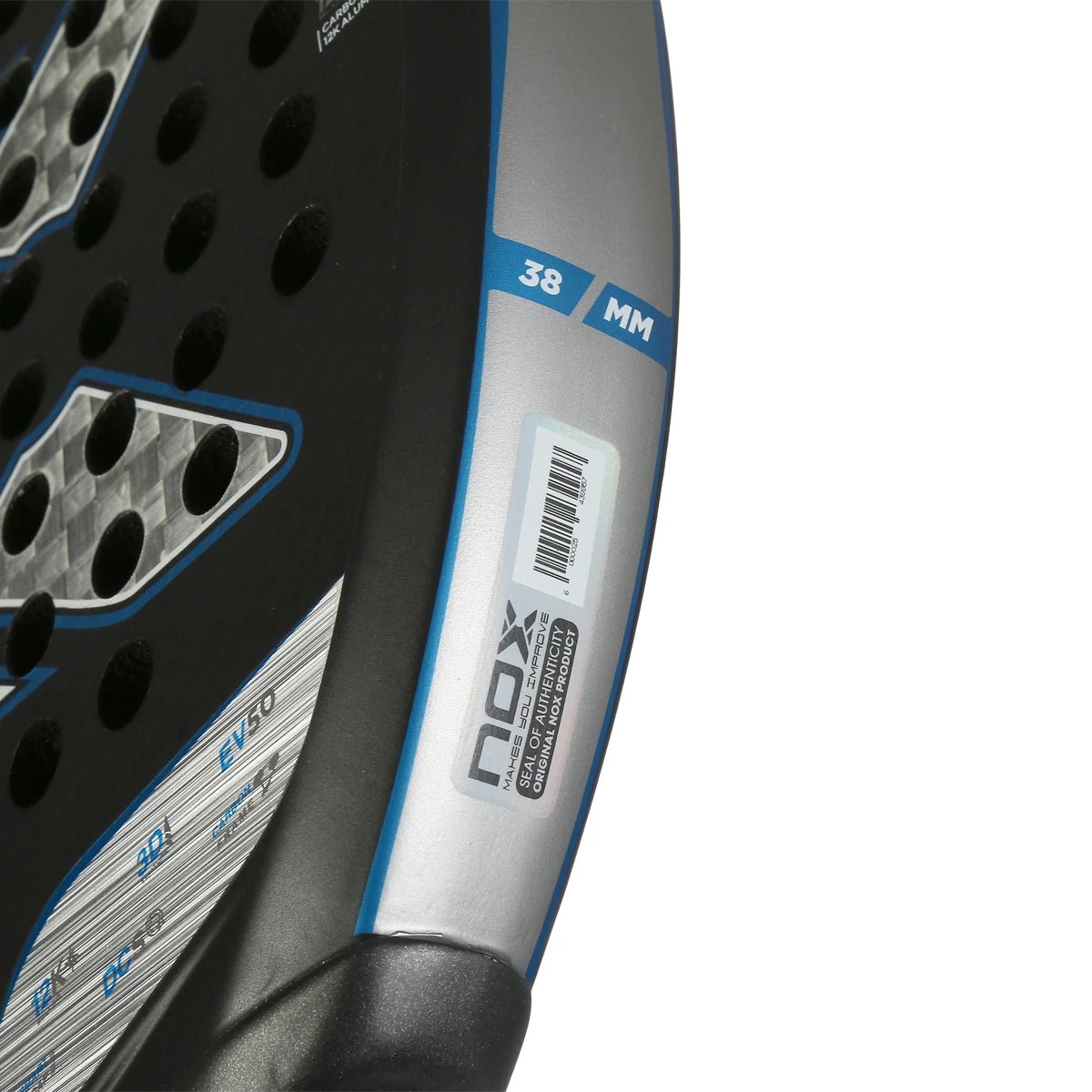 Padelracket Nox Future Hybrid 12K Alum