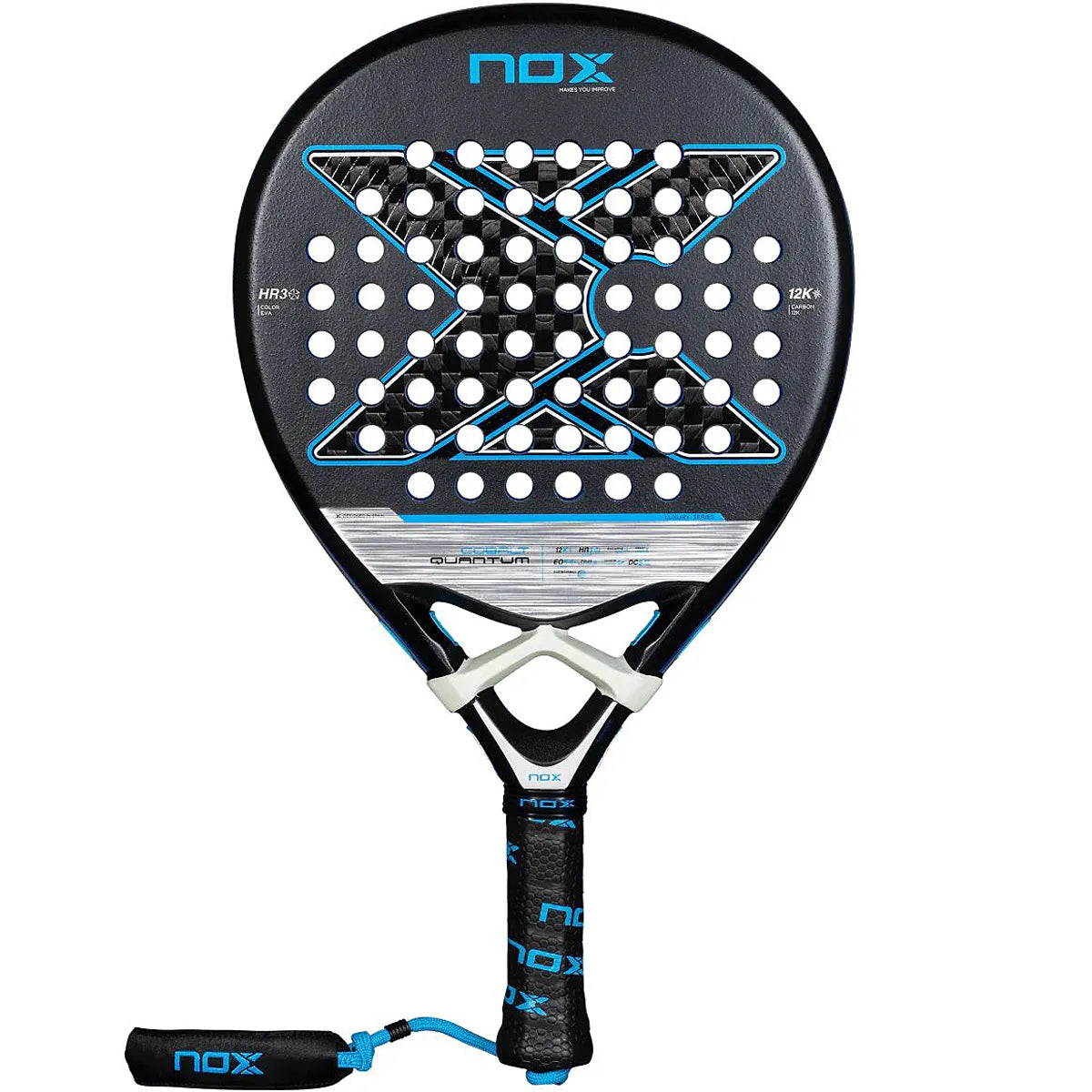 Padelracket Nox Quantum Cobalt 12K