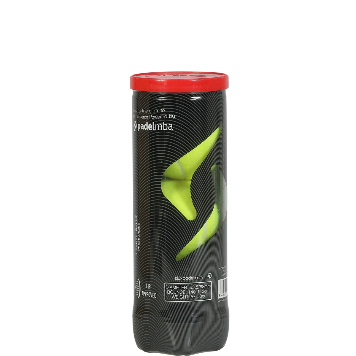 Doos van 24 Tubes met 3 Siux Neo Padelballen