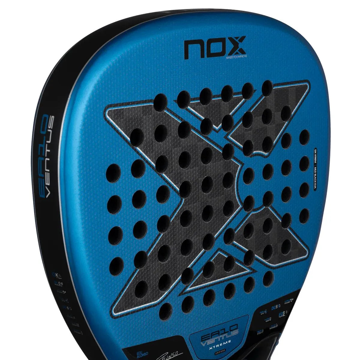 Padelracket Nox Ea10 Ventus Attack 12K Xtreme By Edu Alonso 2026
