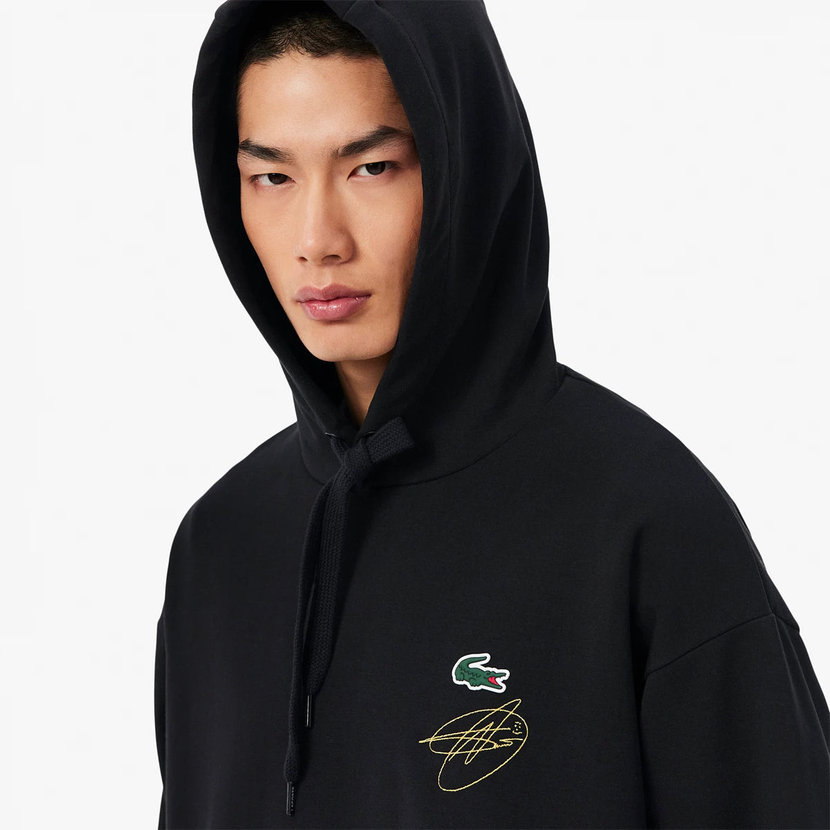 Hoodie Lacoste Djokovic On Court
