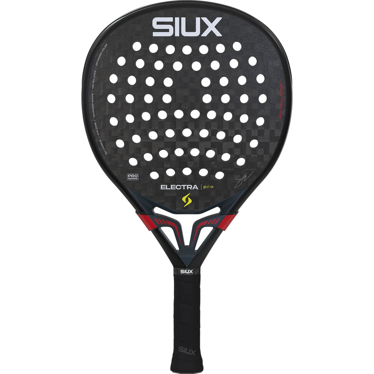 Padelracket Test Siux Electra Pro 2026 Shadow Red