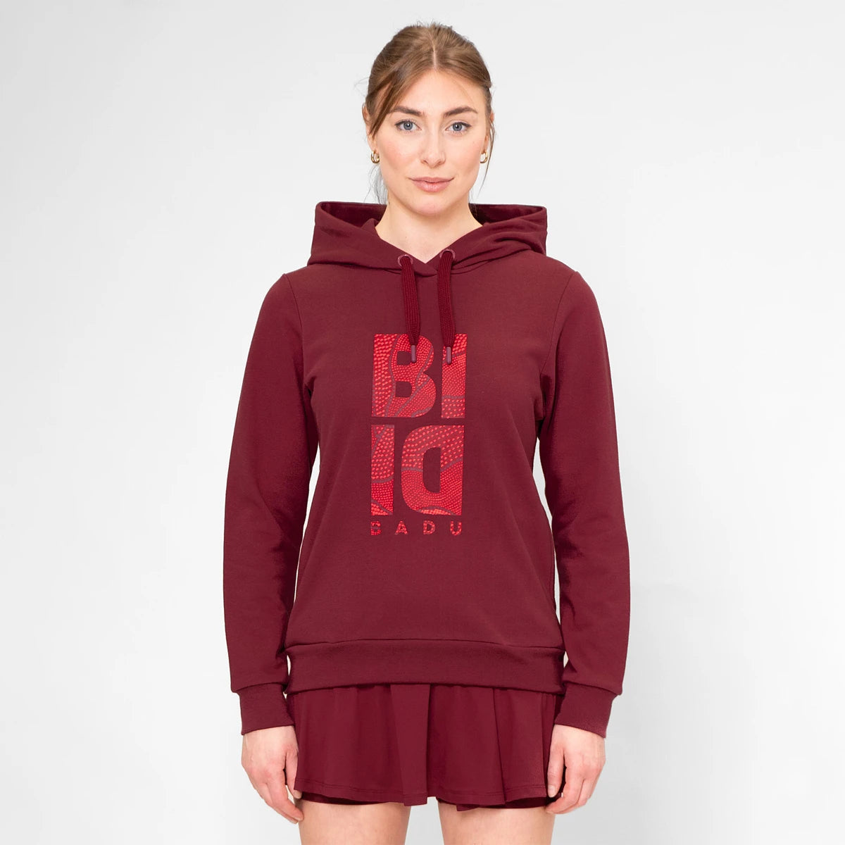 Sweater Bidi Badu Dames Protected Leafs Chill Met Capuchon