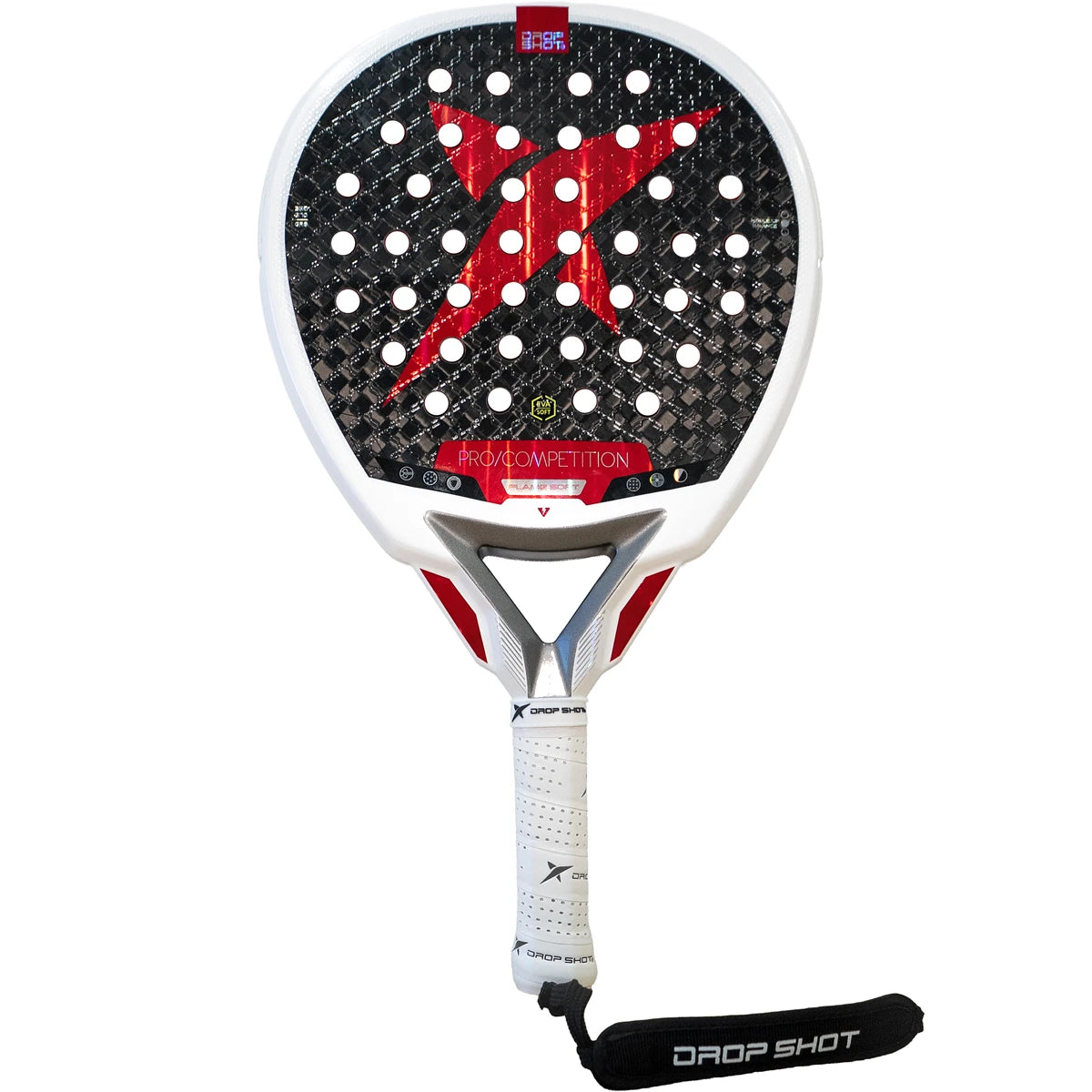 Padelracket Test Drop Shot Flame Soft