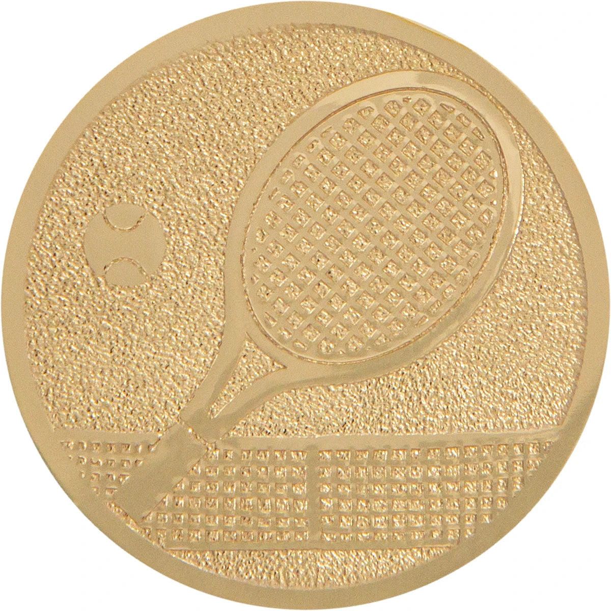Medaille Tennis Schijfjes (Alu - 25Mm)