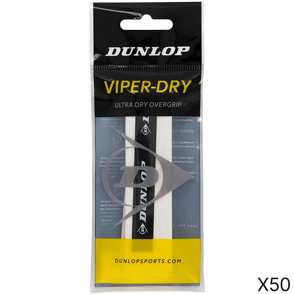 Overgrips Dunlop Viper-Dry X50