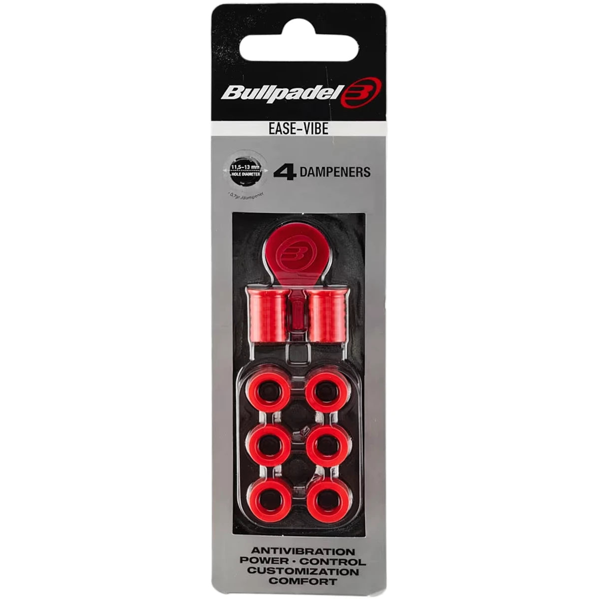 Trillingsdempers Bullpadel Ease Vibe X4