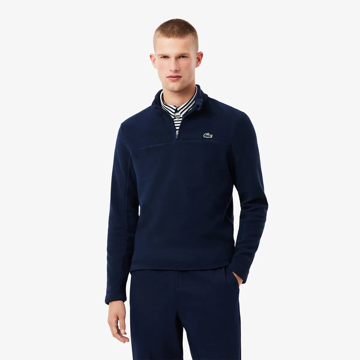 Sweater Lacoste Core Performance Fleece 1/2 Ritssluiting