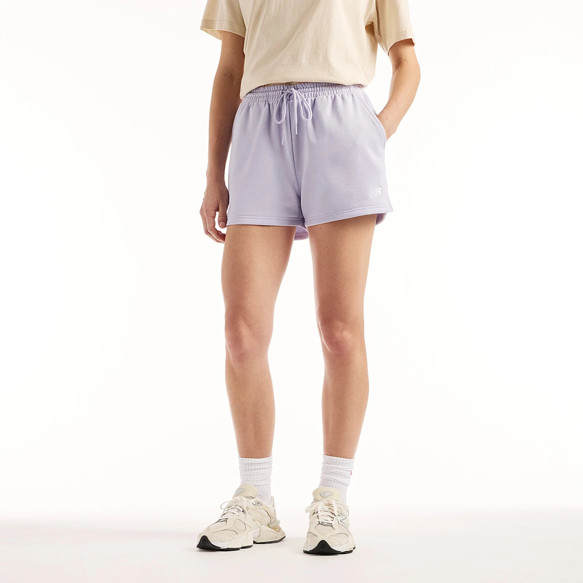 Short New Balance Dames Sport Essentials French Terry