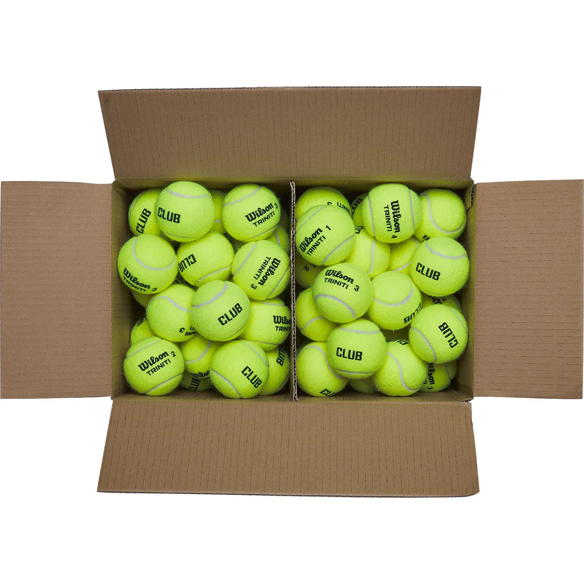 Doos van 72 Triniti Club ballen
