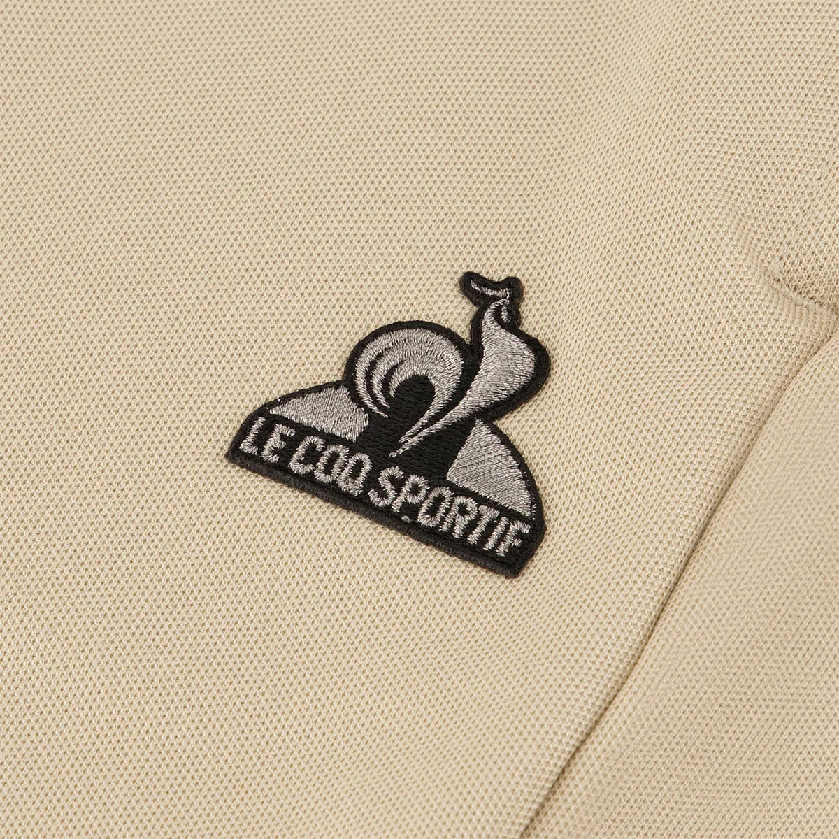 Short Le Coq Sportif Zilver