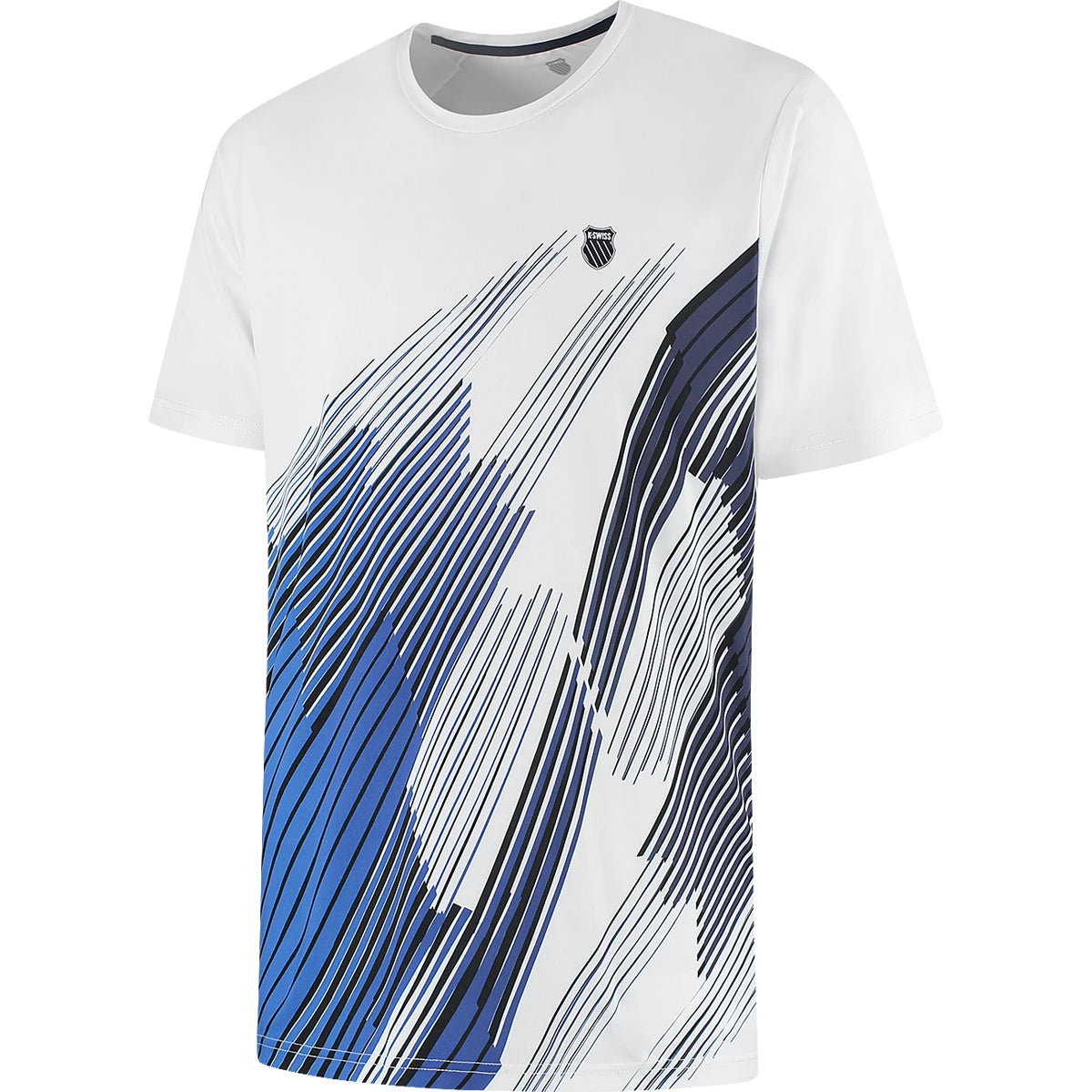 T-Shirt K-Swiss Hypercourt Print Crew 6