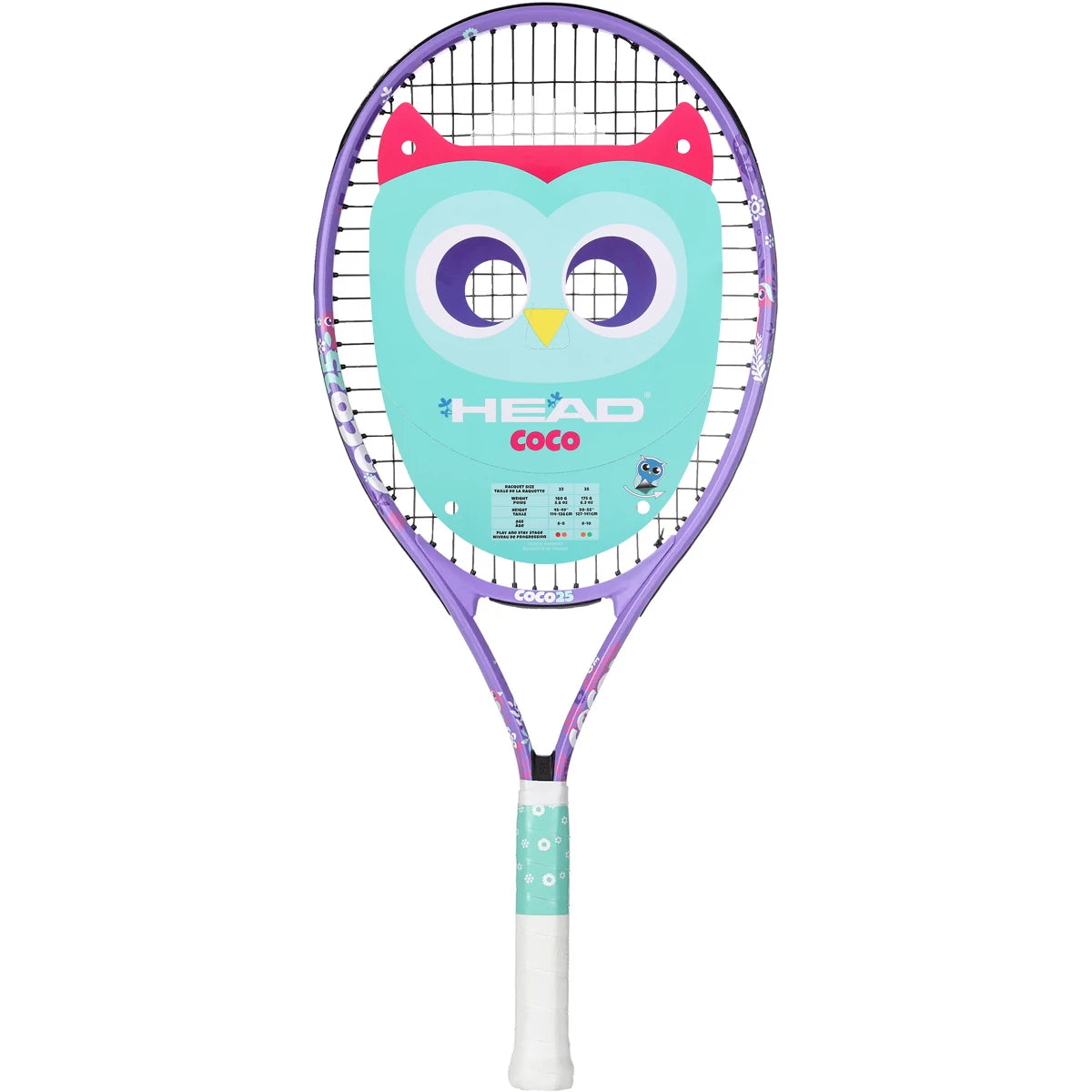 Racket Head Junior Coco 25 Violet