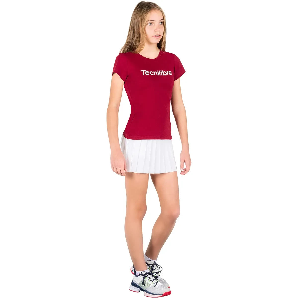 T-Shirt Tecnifibre Junior Meisje Team Cotton
