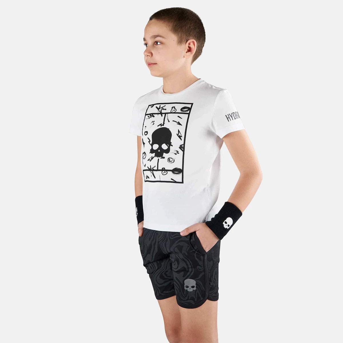 T-Shirt Hydrogen Junior Jongen Tennis Court