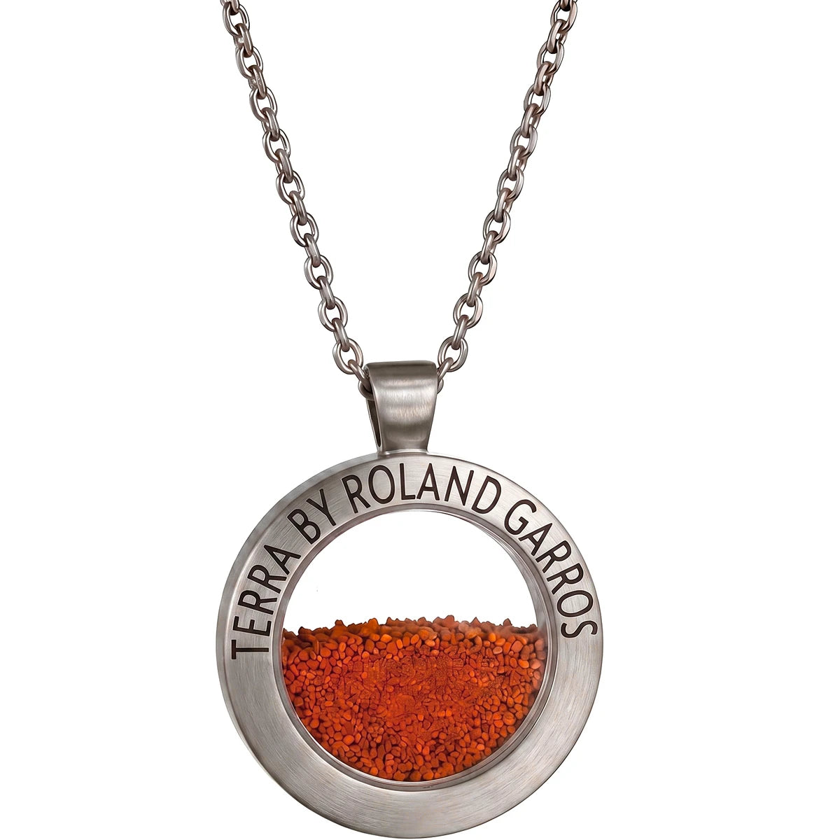 HALSBOEK EN TERRA ACCESS MAT STALEN MEDAILLE ZONDER STEEN GROOT MODEL