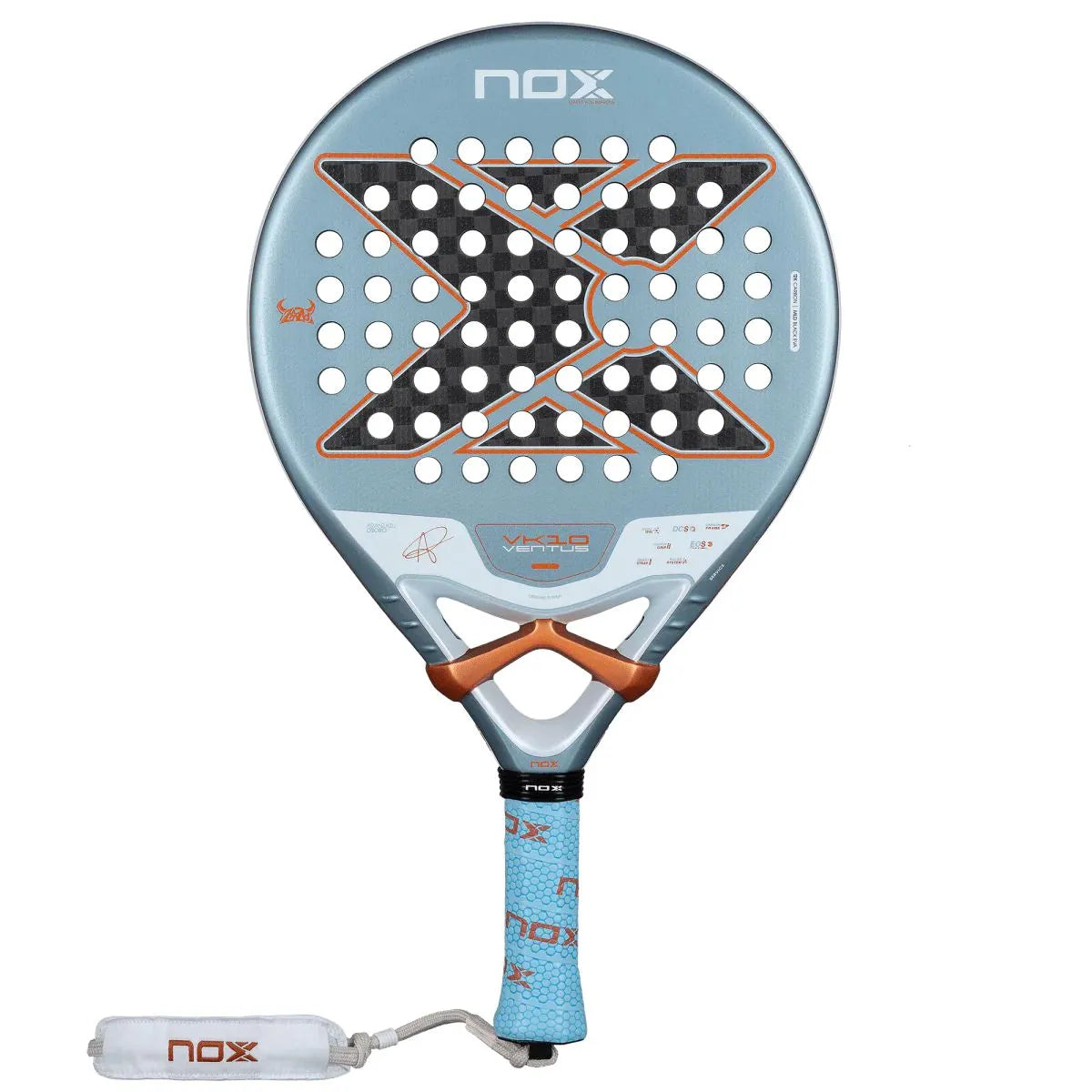 Padelracket Test Nox VK10 Ventus Control 12K