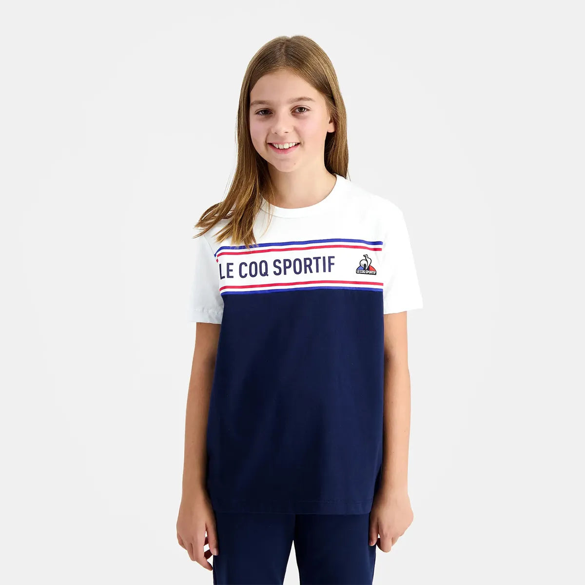 T-Shirt Le Coq Sportif Junior Tricolore