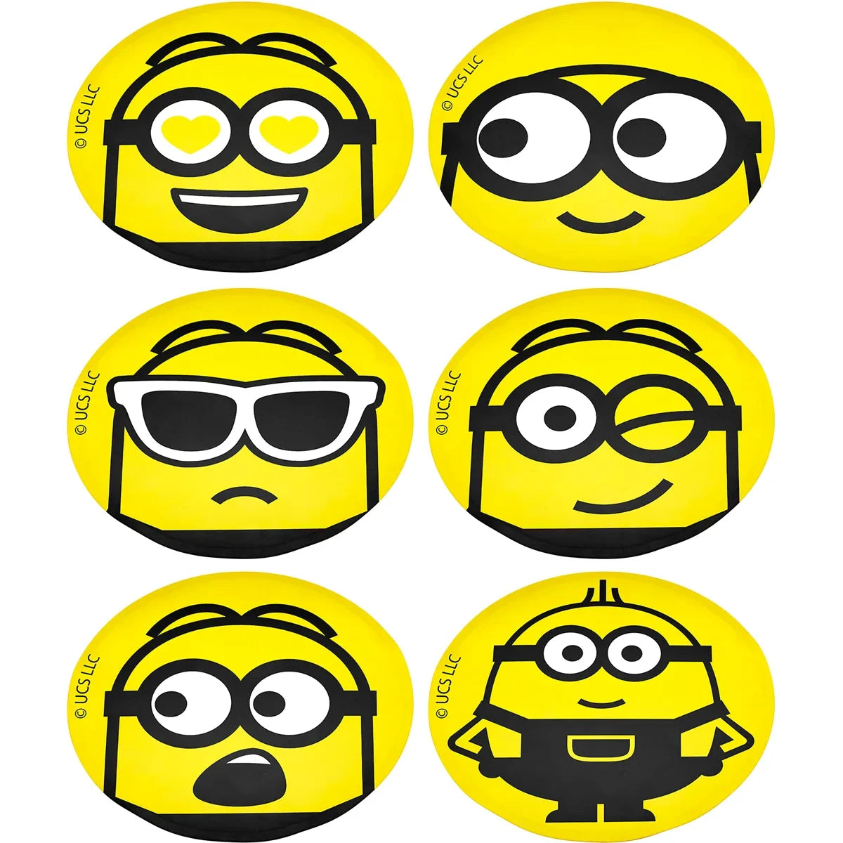 Set van 6 Wilson Minions Doelen
