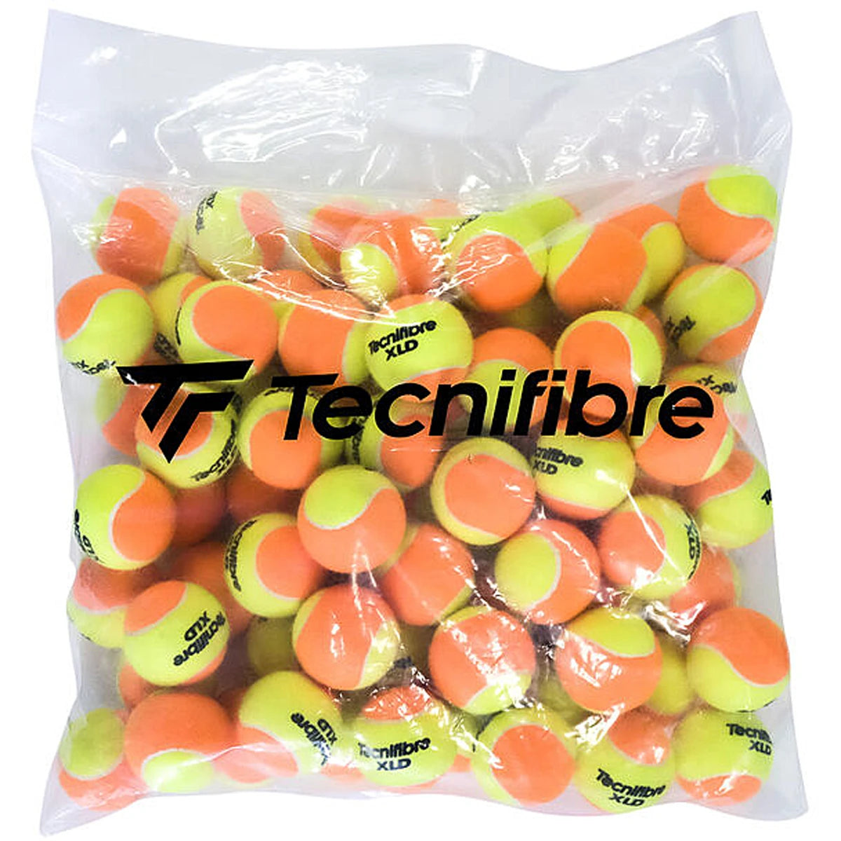 Doos van 144 Tecnifibre Xld Bicolor Ballen
