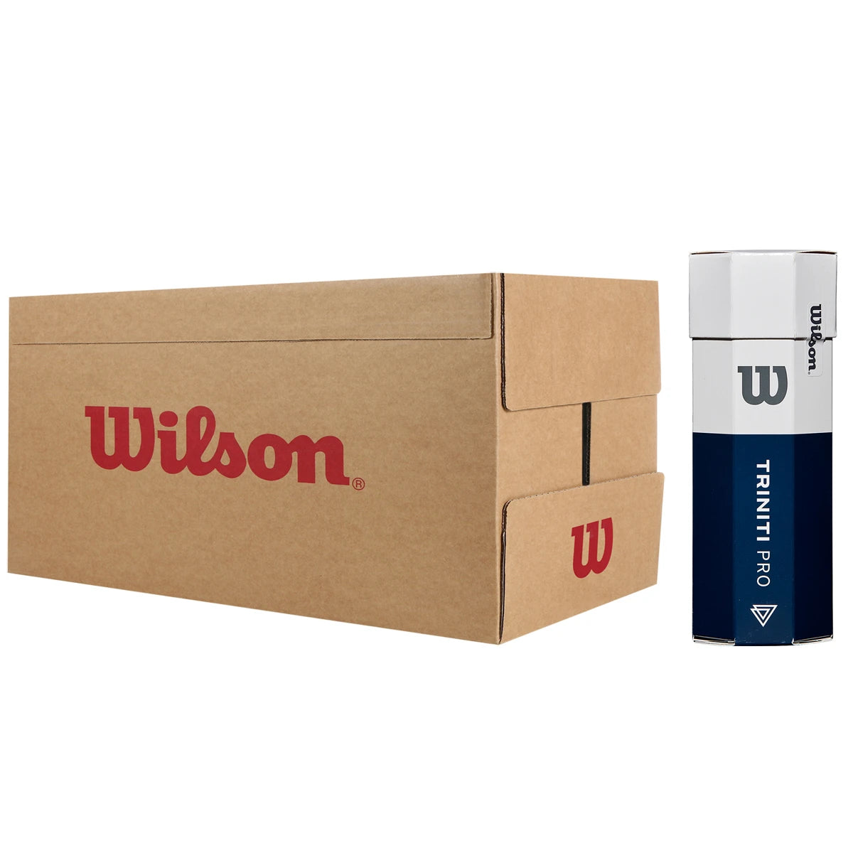 Doos met 24 Tubes van 3 Wilson Triniti Pro Ballen