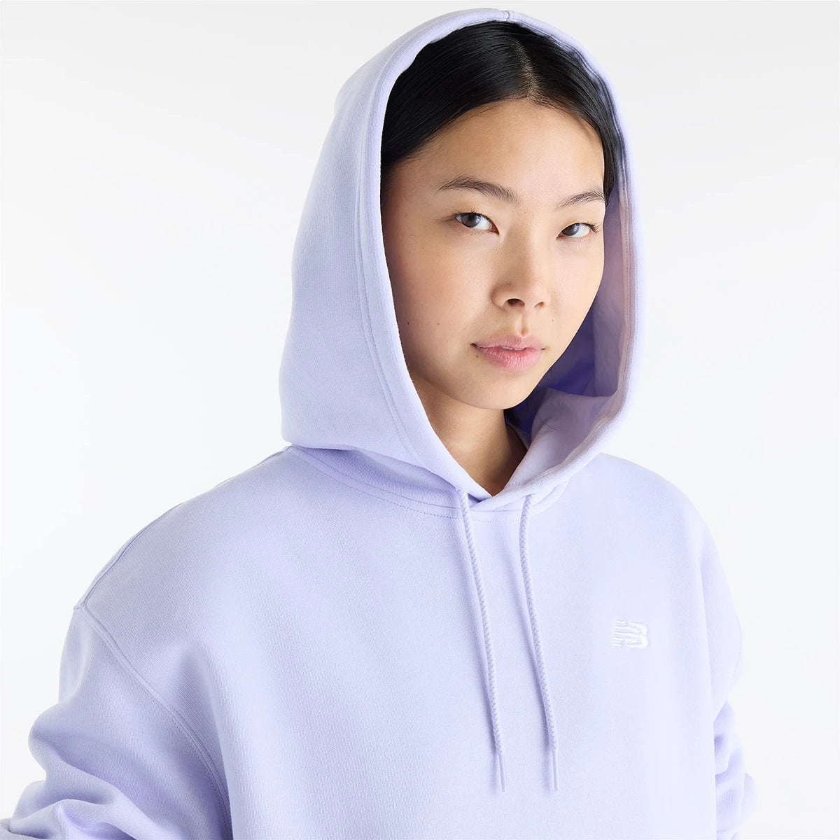 Hoodie New Balance Dames Fleece Sweat à Capuche