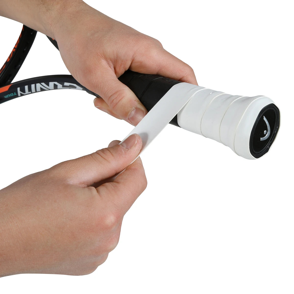 Aanbrengen van de Overgrip