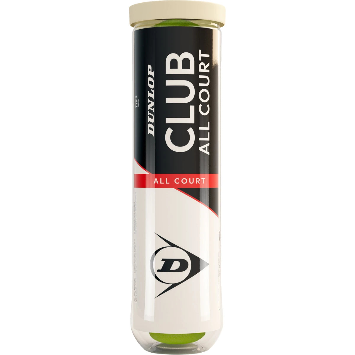 Tube van 4 Dunlop Club All Court ballen