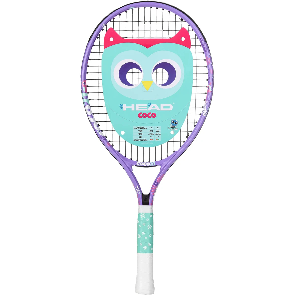 Racket Head Junior Coco 21 Violet
