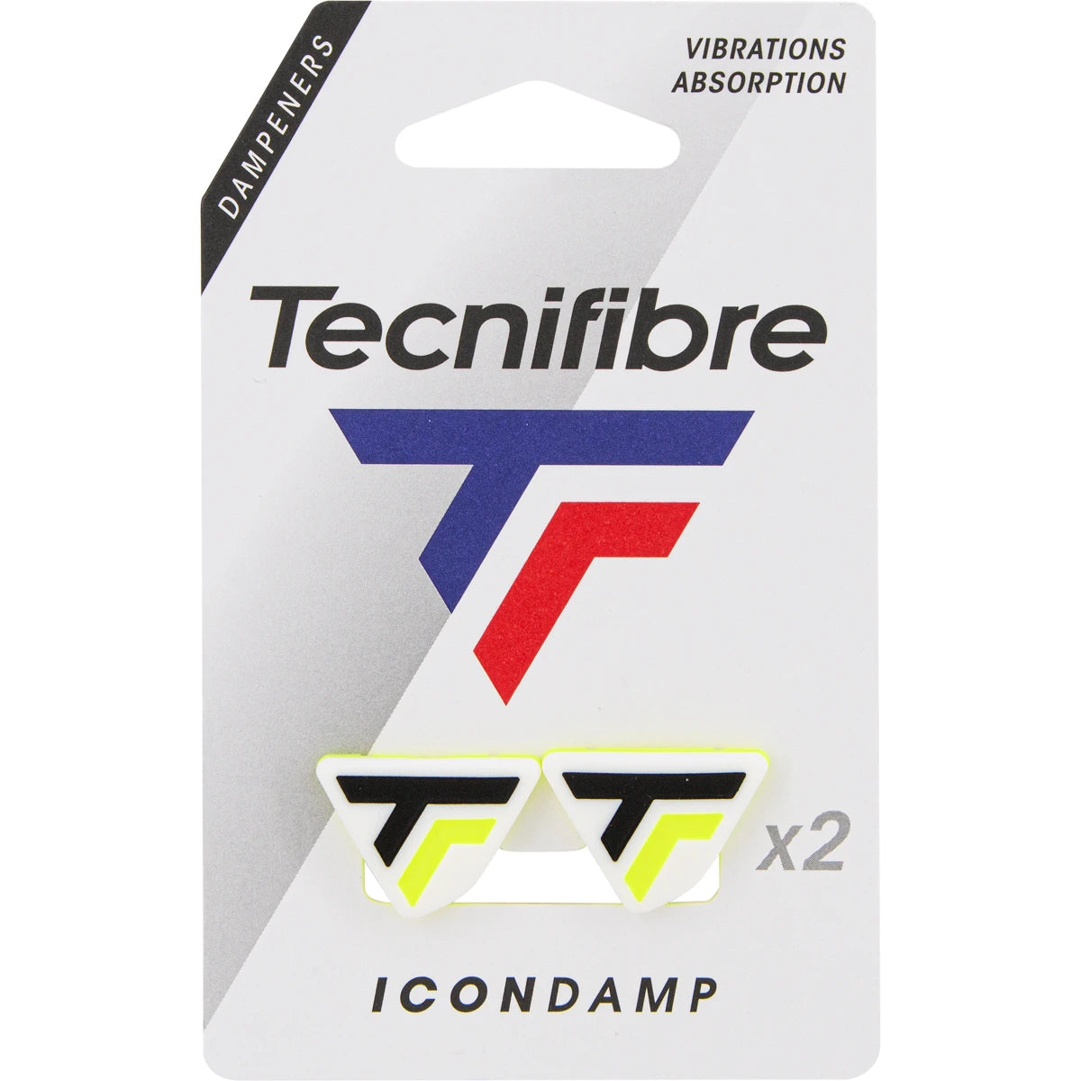 Trillingsdempers Tecnifibre Icon Damp White/Lime X2