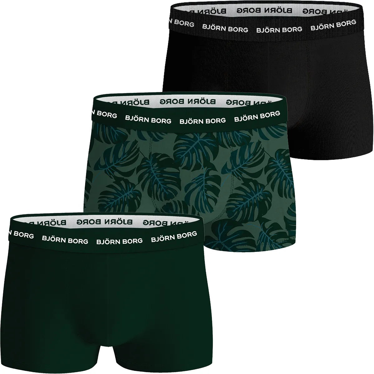 Pack van 3 Bjorn Borg Sports Boxers Katoen Stretch Trunk