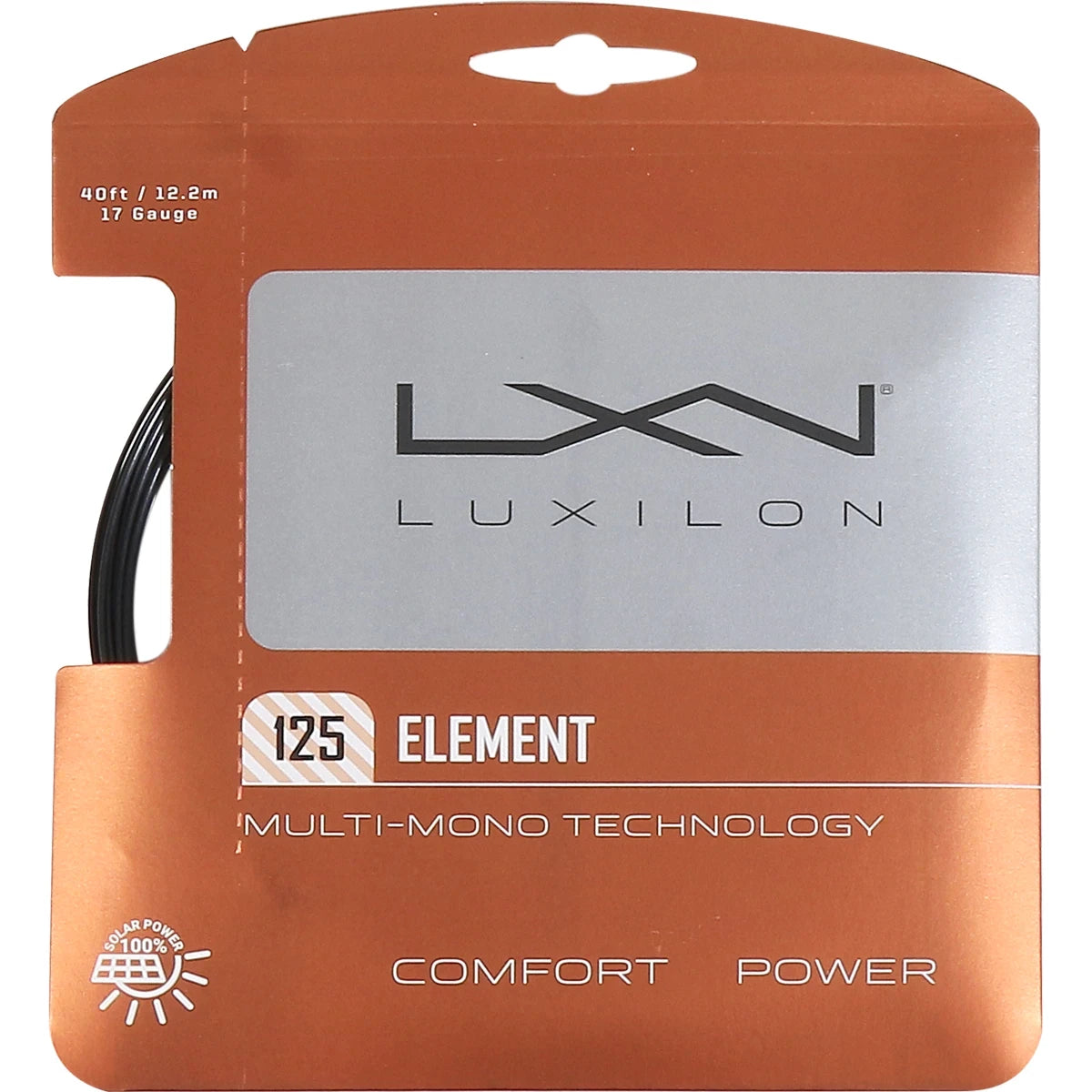Snaar Luxilon Element Black (12 Meter)