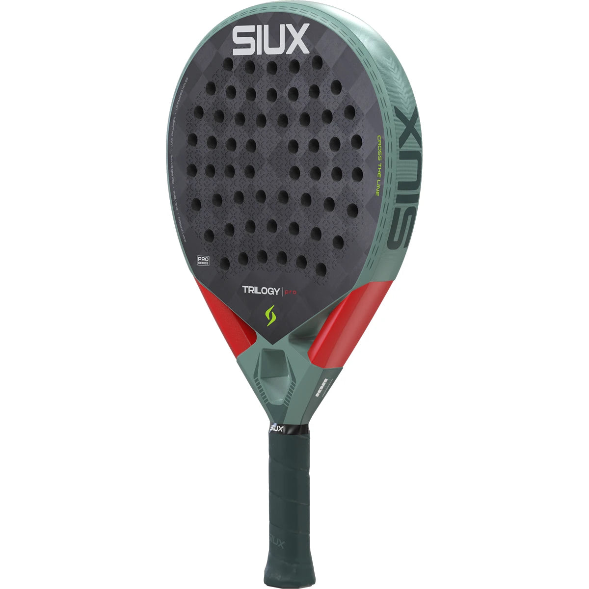 Padelracket Test Siux Trilogy Pro 2026 Ash Green