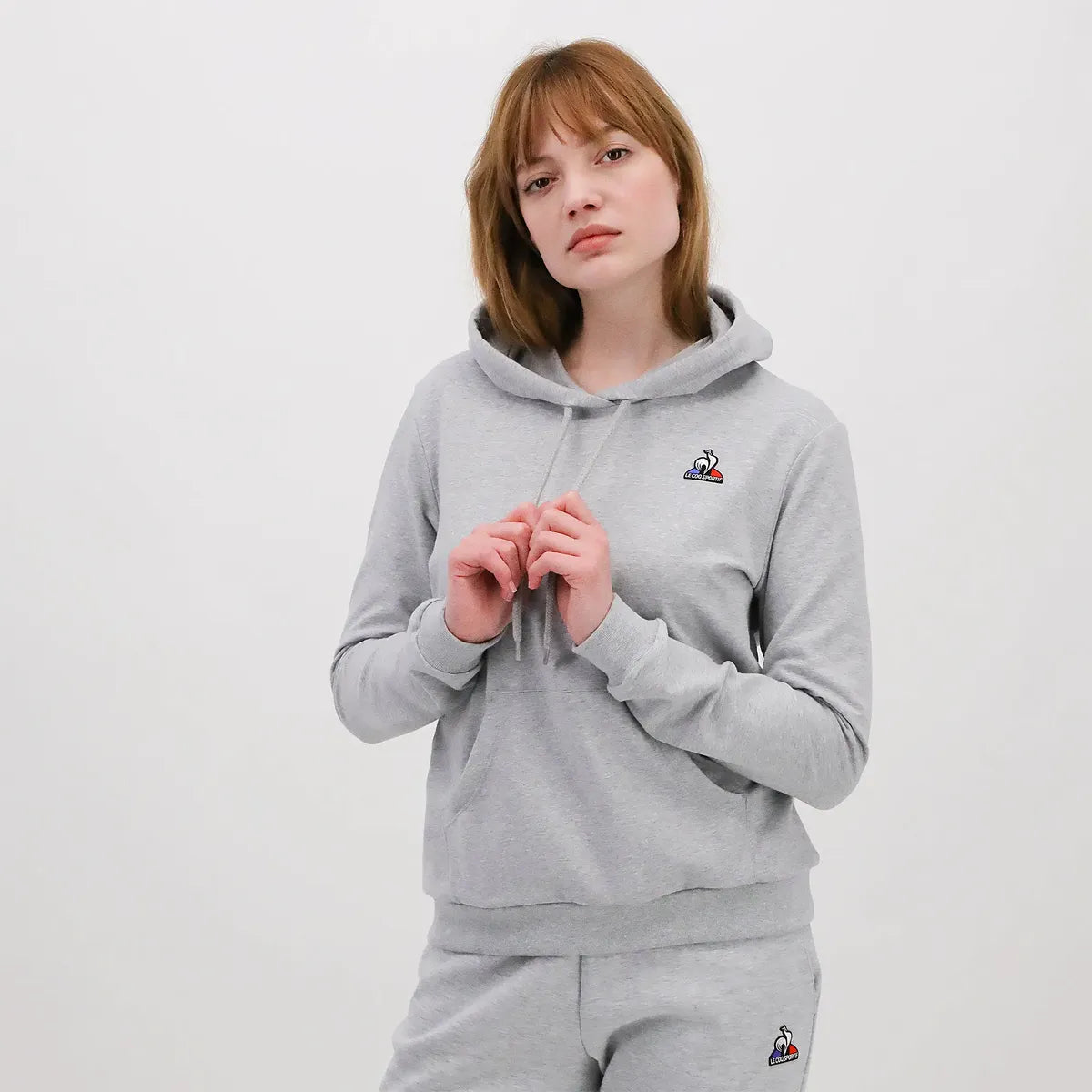 Sweater Le Coq Sportif Dames Met Capuchon