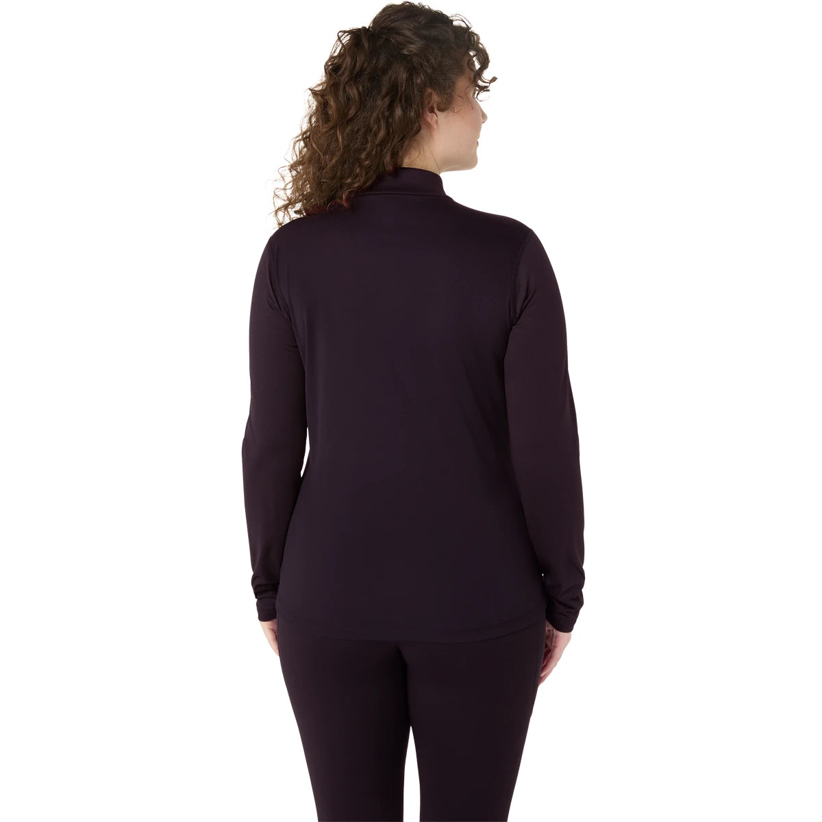 T-Shirt Asics Dames Core Lange Mouwen 1/2 Ritssluiting