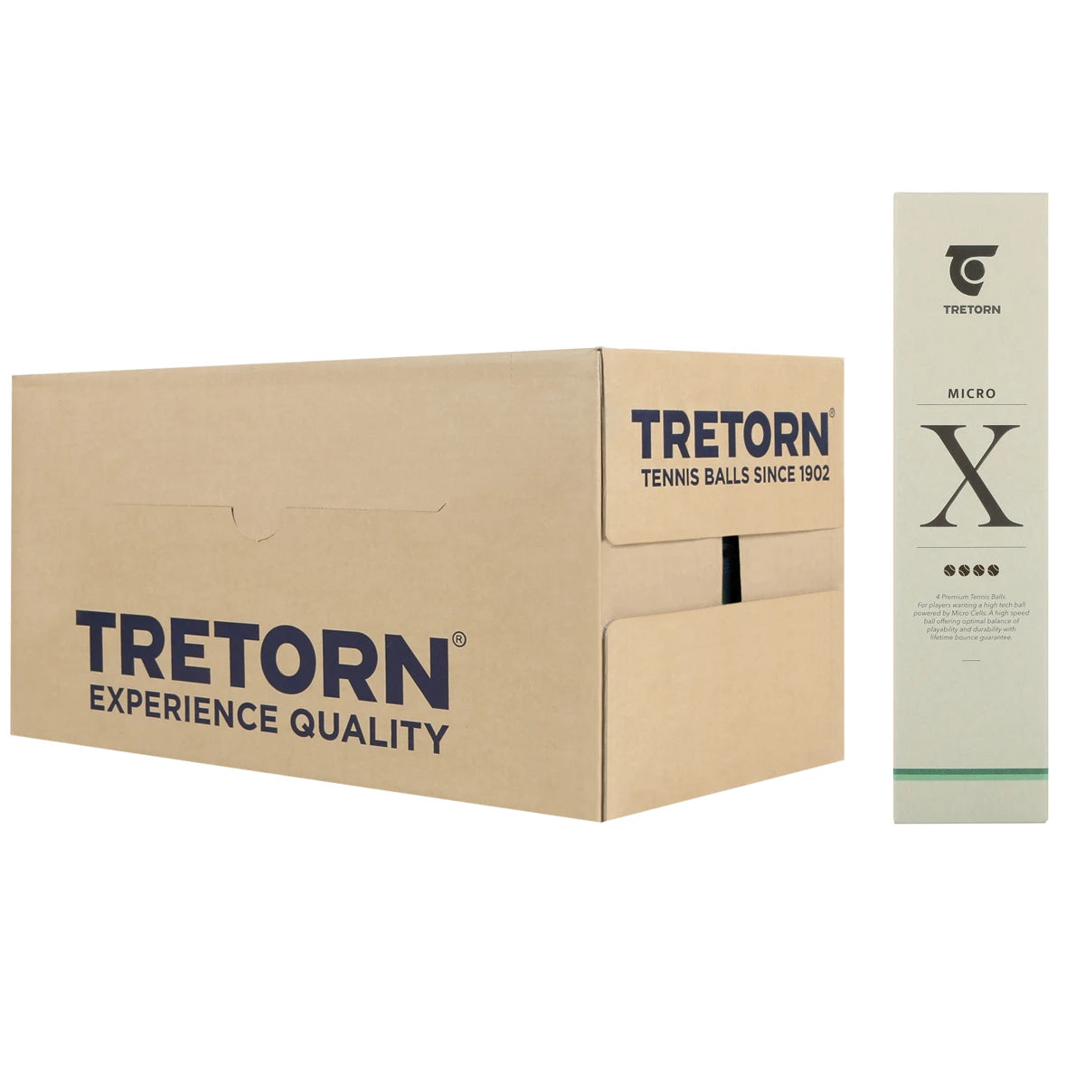 Doos van 30 Tubings van 4 Tretorn Micro Ballen