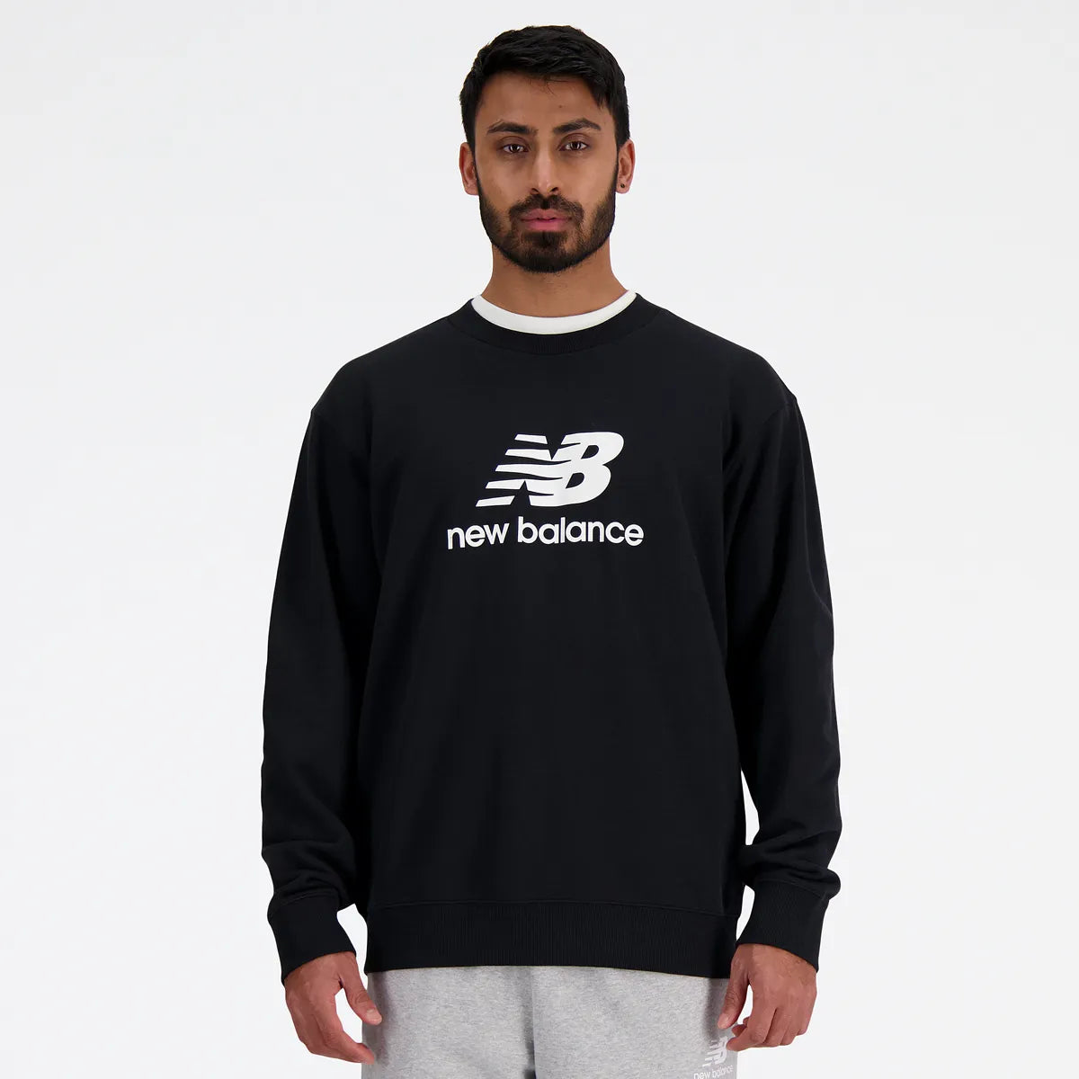Sweater New Balance Essentials French Terry Logo Crew