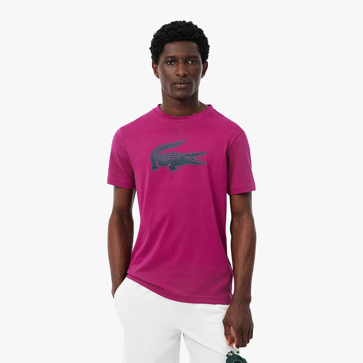 T-shirt Lacoste Core Performance Croco