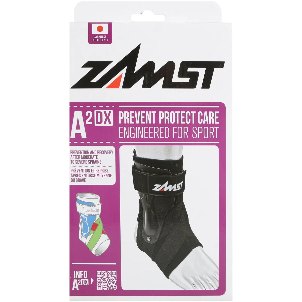 Enkelbandage Zamst A2 Dx Rechts