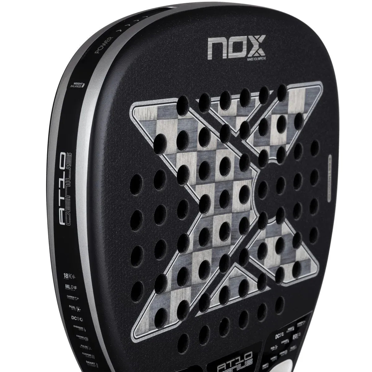 Padelracket Nox At10 Genius Attack 18K Alum By Agustin Tapia 2026